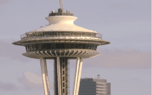 Around&the&world Seattle&in&4K 太空针塔 电梯 纪录片 美国 西雅图
