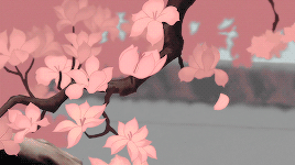 花木兰 动画 美丽  落叶