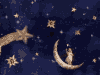 今晚 黑夜 星空 飘过