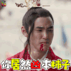 扶摇 阮经天 伤心 你居然凶 本柿子 soogif soogif出品