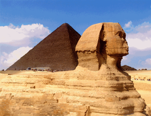 金字塔 沙漠 神秘 古老
