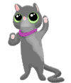 贴纸 猫咪 挥拳