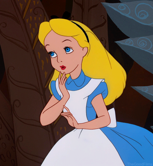 爱丽丝梦游仙境 Alice+in+Wonderland 捂嘴