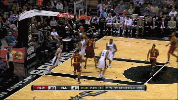 篮球 NBA 暴扣 吉诺比利 马刺 过人 上篮