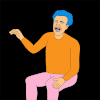 大笑 动画 拍手 抖动 laughing
