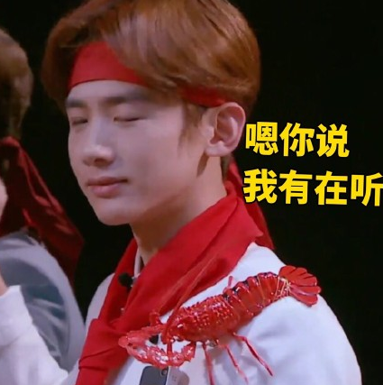 逗 文字表情包 白敬亭 小哥哥 搞笑