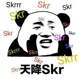 skr 熊貓頭