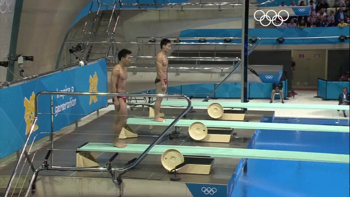 潜水 奥运 运动员 跳水 完美 跳台 围观 diving