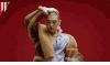 佳仁 光头 皮衣 头晕