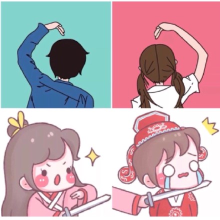 情侣头像 帅哥 美女 可爱 萌