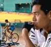 彭于晏 帅气 单车