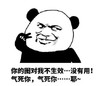 熊猫头 暴漫 你的图对我不生效没有用气死你气死你 搞笑 逗趣 魔性