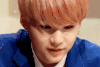 suga   闵玧其 防弹少年团   舔嘴