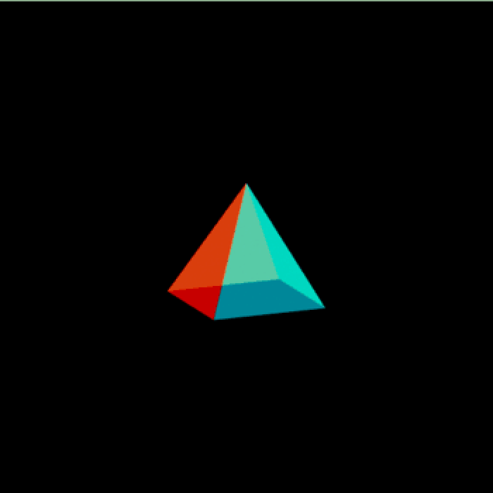 三角 变换 彩色 美丽