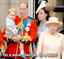 乔治王子 呆萌 威廉王子 生日 英国女王 戴安娜王妃