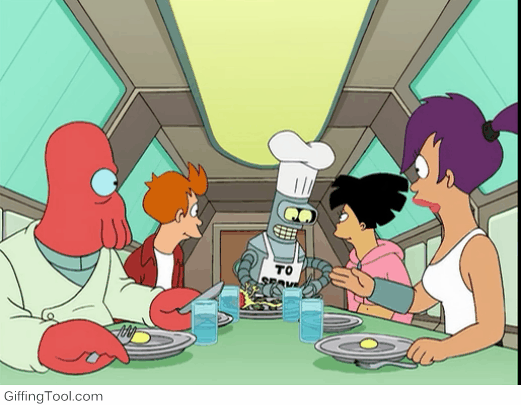 飞出个未来 Futurama 谈话 聚餐