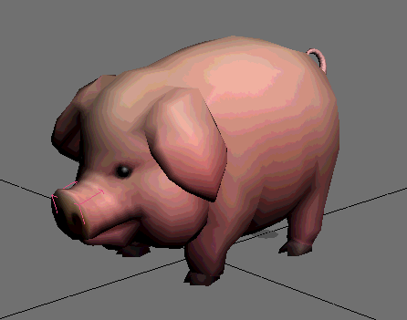猪头 动漫 特效 3D