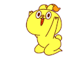 磕头 小鸡 可爱 萌萌哒