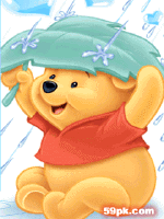 小雨  小熊  动画 动态