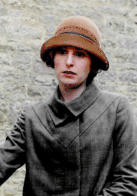 女人 直视 帽子 认真