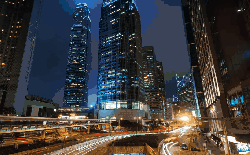 延时摄影 旅游 灯光 繁华 香港