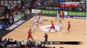 篮球 亚锦赛 中国 韩国 突破 上篮 篮板 快攻 犯规 2+1 运动男生 汗流浃背 英气逼人 劲爆体育