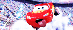 汽车 迪士尼 皮克斯 迪士尼的挑战 汽车的GIF 30天 闪电麦昆