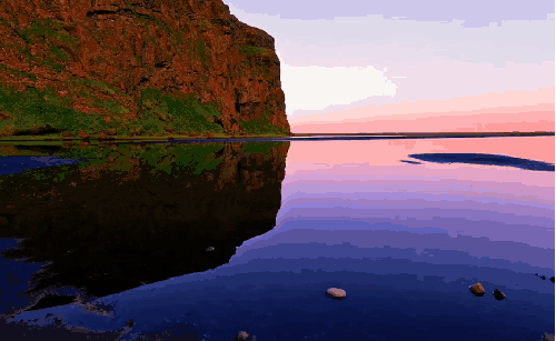 3分钟人生 冰岛 平静 湖水 风景