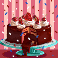动漫 蛋糕 生日 祝福 巧克力