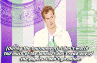 采访 网球 温布尔登网球公开赛 安迪默里 2014温布尔登