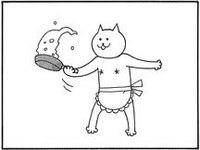 猫咪 厨艺 料理 手绘