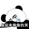 暴漫 熊猫头 躲起来偷偷的哭 难受 搞怪 逗