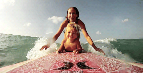 冲浪 小朋友  surfing