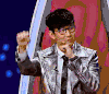 可爱 律动 握拳 林俊杰 梦想的声音 歌手 真人秀 综艺 音乐