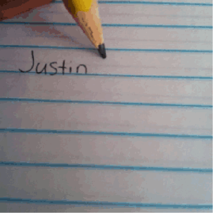 笔记本 铅笔 倒立 写字