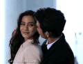 angelababy 恩爱 情侣 微笑