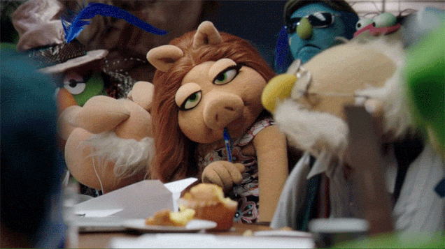 猪 抱歉 青蛙克米特 认为 提线木偶 piggy小姐 吉姆汉森 丹妮丝猪 homewrecking homewrecking猪