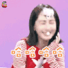 如果爱 李菲儿 哈哈哈哈 开心 soogif soogif出品