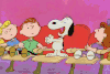 史努比 Snoopy 开心 兴奋 鼓掌