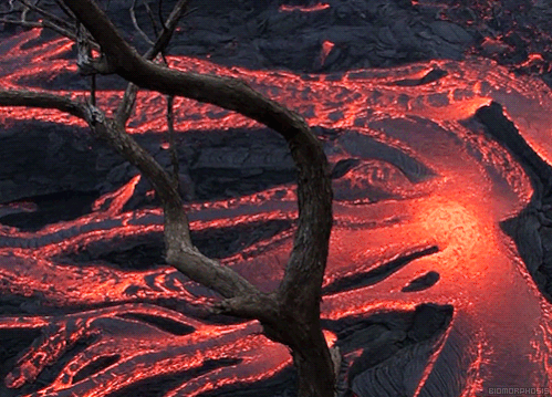 nature lava 熔岩 分支