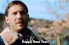 新年快乐  外国人  祝福