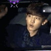 exo 帅哥 惊讶 逗比 开心