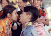 陈妍希 陈晓 亲吻 结婚 甜蜜