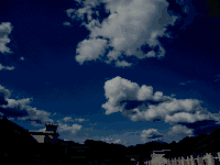 晴天 天气 素材