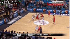 篮球 亚锦赛 中国 韩国 易建联 丁彦雨航 激烈对抗 汗流浃背 英气逼人 劲爆体育