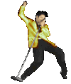 演唱 男人 动画   动态