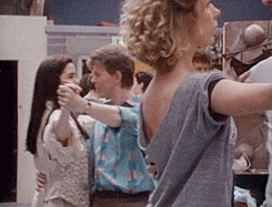 80年代 大卫·鲍伊  双人舞  詹妮弗康纳利 Jennifer+Lynn+Connelly+