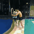 男子 逗比 搞笑 落水