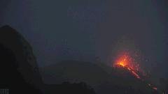 nature lava 熔岩 火山爆发