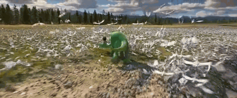 动画制作 恐龙 皮克斯 迪士尼 鸟  animation